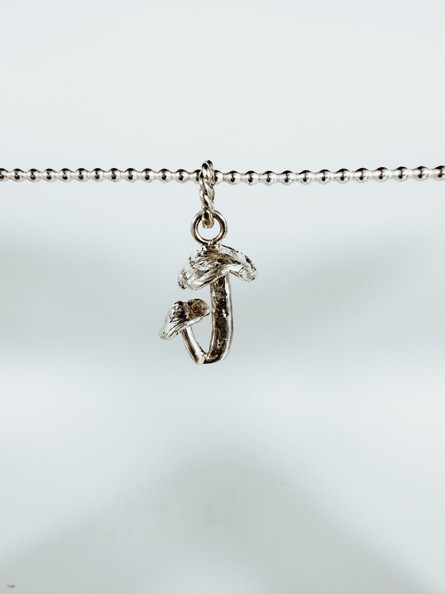 .925 Silver Mushy Pendant/Charm - One of a Kind (C)