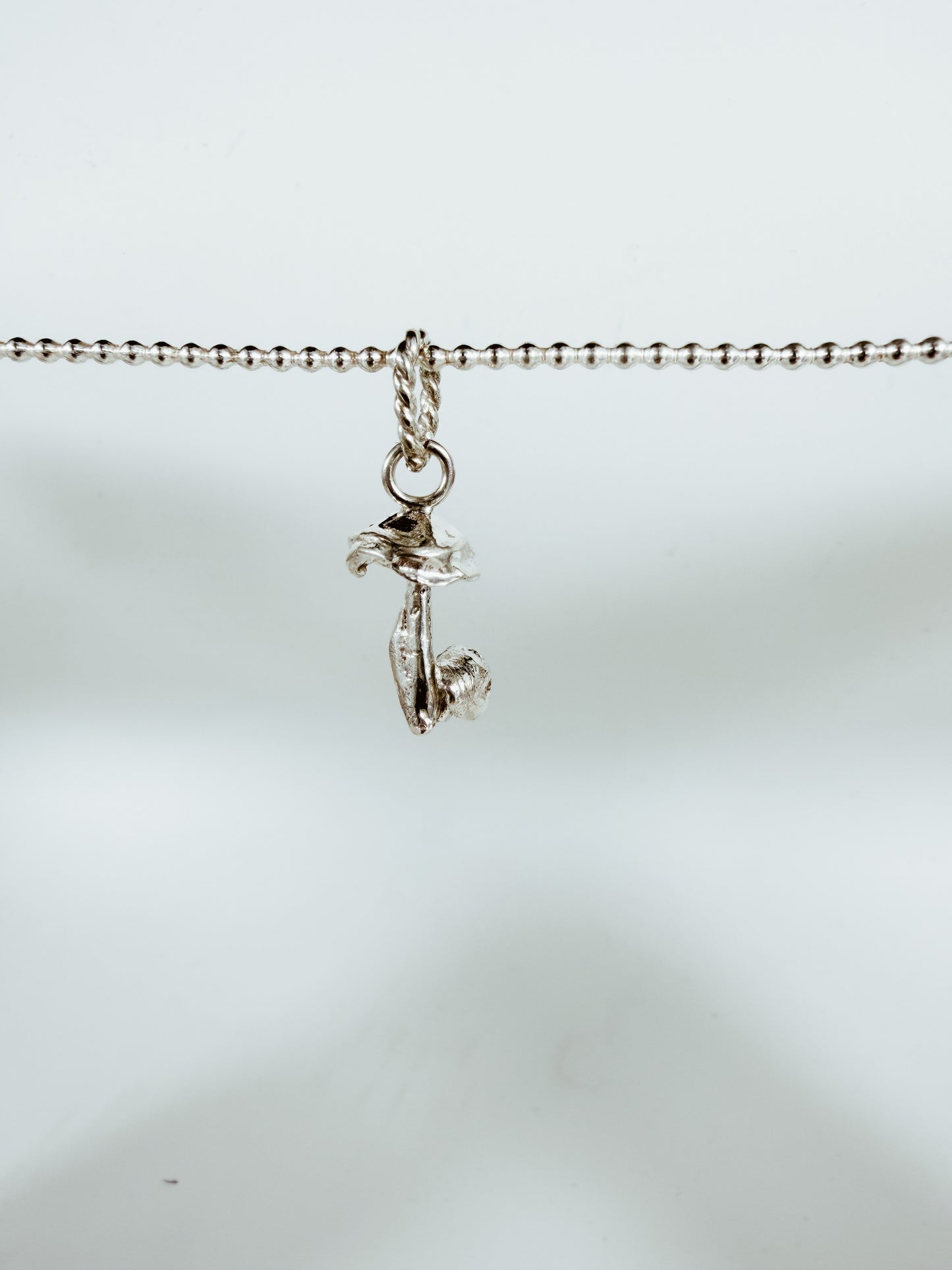 .925 Silver Mushy Pendant/Charm - One of a Kind (B)