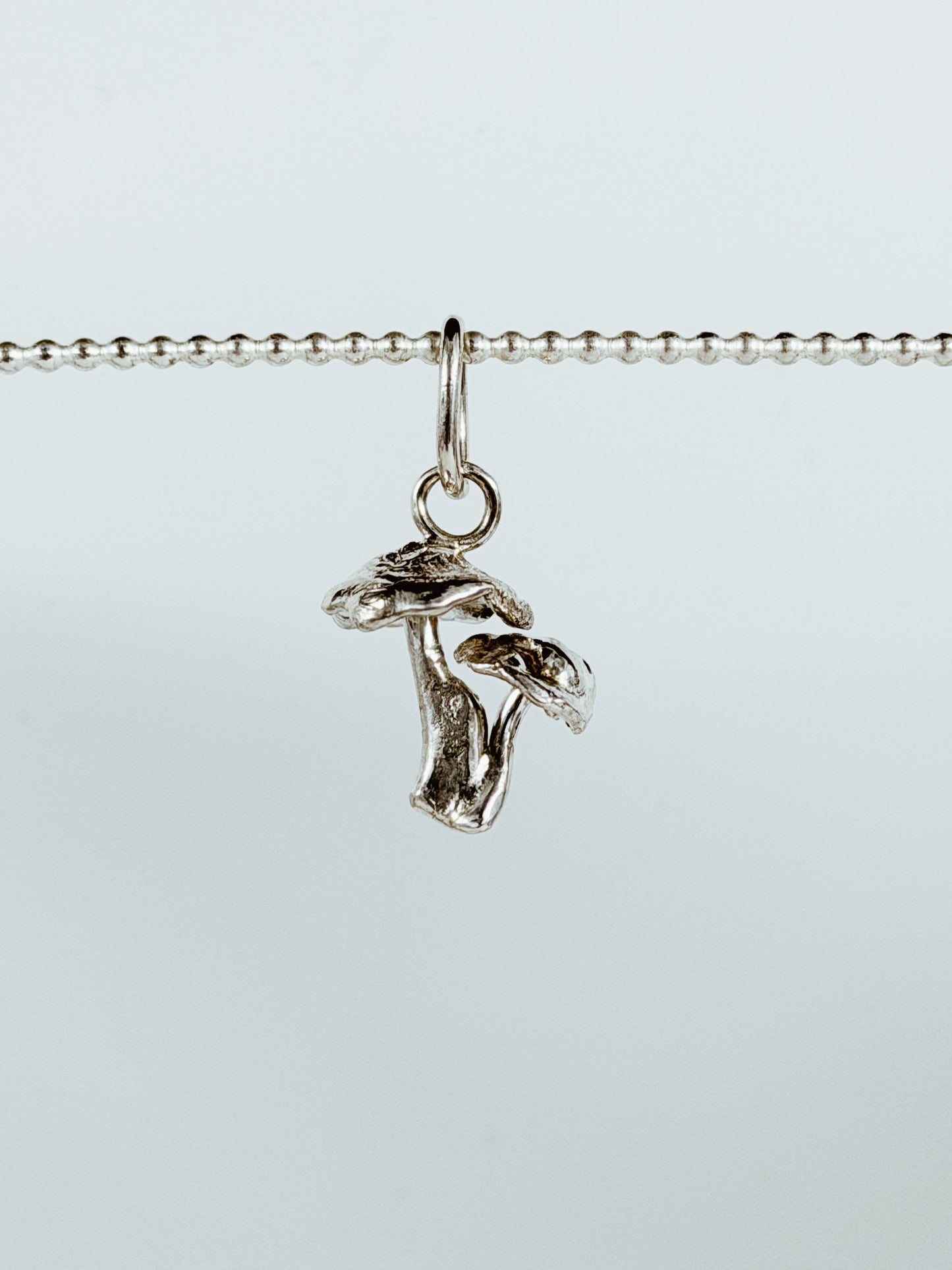.925 Silver Mushy Pendant/Charm - One of a Kind (A)