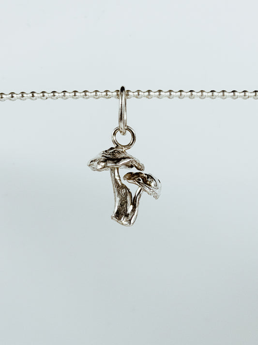 .925 Silver Mushy Pendant/Charm - One of a Kind (A)