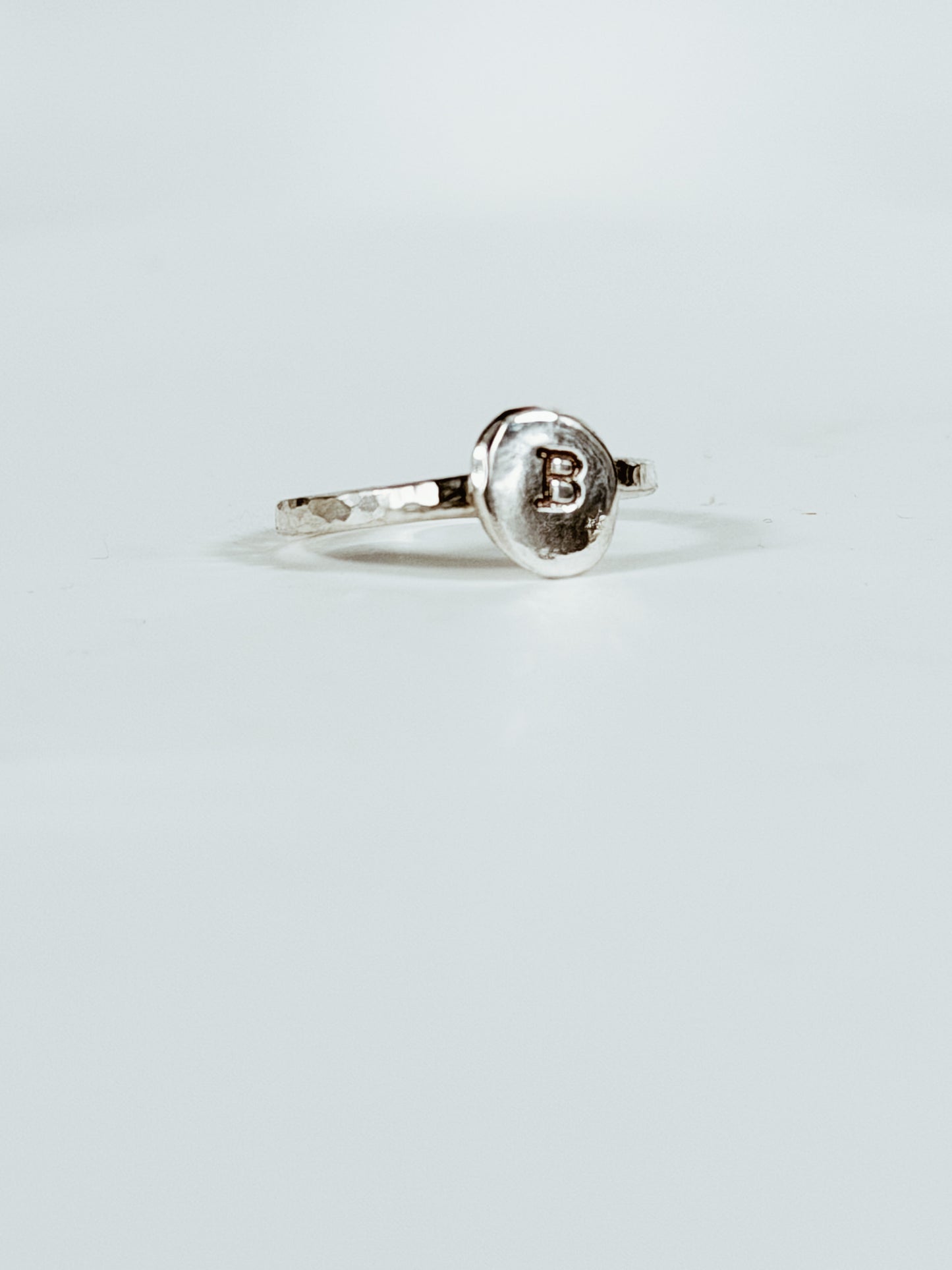 .925 Silver Alphabet Ring - Made to Order